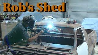 1970 Holden HG ute - roof rust repairs Part 5