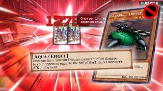 This Is Why CATAPULT TURTLE Forbidden. Yugioh Master Duel