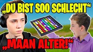 Arian BELEIDIGT Spieler in Random Duos! | Fortnite Soundboard Trolling