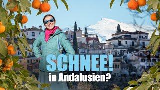 SKI-WETTER in GRANADA? Alhambra, Tapas und mehr