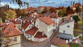 Walking Narrow Streets of This Charming Old PRAGUE Quarter - Novy Svet Walk Tour 4k ASMR