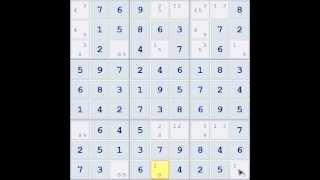 Sudoku Demonstration - Bivalue Universal Grave + 1 (BUG+1) Technique