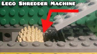 Lego SHREDDER MACHINE vs Lego