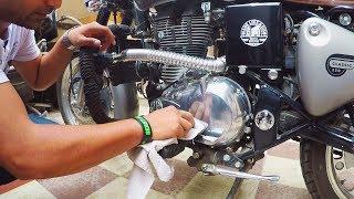 Royal Enfield Engine Buffing & Chrome Polish - Metal Polish - King Indian - King Indian