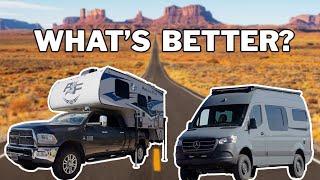 Camper Vans vs. Truck Campers: What's the Best Solution?