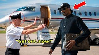 Racist Guard Blocks Snoop Dogg From His Jet, And What Happens Next Shocks Everyone!