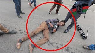 SEE WHAT SHAMELESS ZAKAYO POLICE DID TO A JOURNALIST - SUCH ACTIONS SHOULD BE CONDEMNED