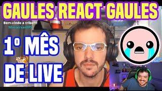 Gaules react Gaules antigo nas primeiras Lives com a Tribo no CS:GO