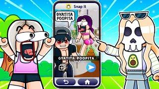 Reacting to WEIRDEST Snapchat Trolling On Roblox…