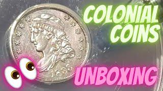 Colonial Coin Unboxing #ANACS