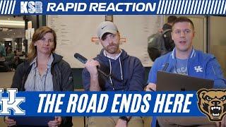 Kentucky basketball loses IN THE FIRST ROUND to Oakland and everyone is sad | Rapid Reactions