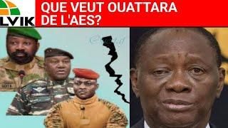 Que veut Ouattara de l'AES ?: Les tensions sont vives avec le Burkina et le Niger