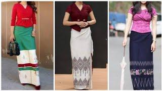 sunday dress mizo design |mizo Sunday dress design #viral #lifewithyasmin #Sunday #mizo#design #very