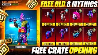 BGMI FREE CRATE OPENING | A9 RP CRATE OPENING | FREE MYTHIC OUTFIT | FREE RP MISSION |