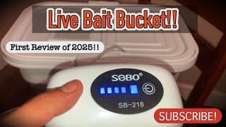 The Best LIVE Bait Bucket For Fishing!!! || 2025 Review!! ||