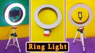 How To Make High Quality Ring Light At Home | Making Ring Light For YouTube And TikTok | Ring Light