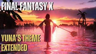 Tranquil Sunset over Lake | Yuna's Theme (Final Fantasy X) Extended - Relaxing Ambient Music