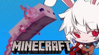 Hunting for Axolotl! [Minecraft]