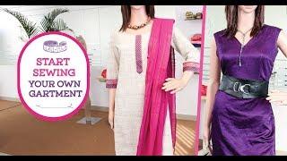 Intro to Online sewing classes in Indian Ethnic wear on www.savisfashionstudio.com