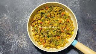 Weight Watchers Vegetables Oats Upma Video Recipe | Bhavna's Kitchen