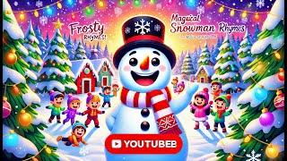 ️ Frosty the Snowman Rhymes  | Magical Christmas Fun with Kuchu Muchu TV! 