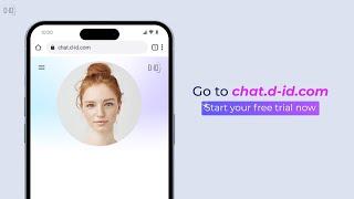 Introducing chat.D-ID! Giving a face to ChatGPT