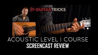 Review of the Guitar Tricks Acoustic Level I Course