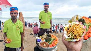 Special Chatpata Chaat At Puri Sea Beach Price ₹ 20/- Only | Puri Street Food | Indian Food