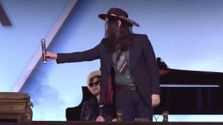 NMPA 2017: Yoko Ono and Sean Lennon accept the Centennial Song Award for "Imagine"