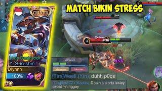 DIRUSUH HILDA, DAPET TIM TOXIC, MINTA SURREN TERUS! | MEMPERTARUHKAN MMR YSS - MLBB