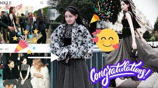 Dilraba "sweeps" Paris: The only Asian star to make the top-tier street style list!#dilraba #迪丽热巴