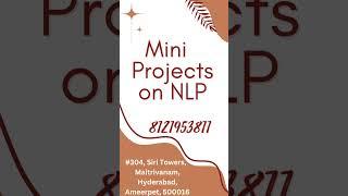 Python NLP Projects Hyderabad | Python NLP Projects Ameerpet | IEEE Python NLP Projects Hyderabad