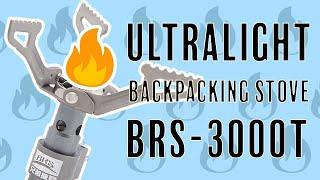 BRS 3000T Ultralight Backpacking Stove (ONE Ounce!)