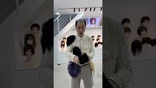Men's wig customization