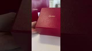 Mini Cartier D’Amour Necklace Unboxing                  #cartier #cartierjusteunclou #cartierlove