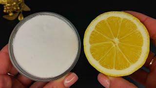 Dip a lemon in baking soda - the result will surprise you!