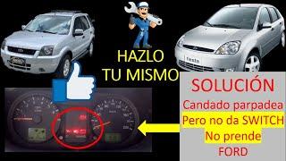 Solución - No da switch no enciende carro - solo parpadea candado pero el  carro no enciende