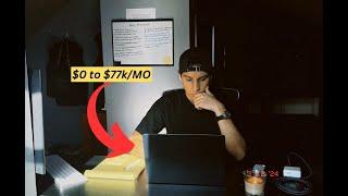 How i copied Alex hormozi's business and made $77k every month
