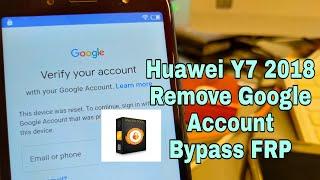 Huawei Y7 (2018) LDN-L01, LDN-LX3. Remove Google Account, Bypass FRP. UnlockTool.