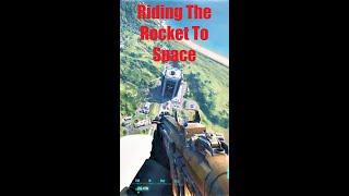 Riding The Rocket In Battlefield 2042 Into Space! #shorts