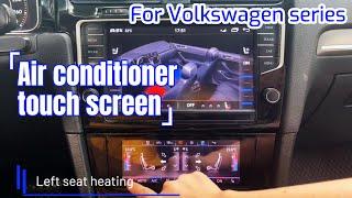Air conditioner touch screen Fit for Volkswagen Golf 7 Tiguan L Passat
