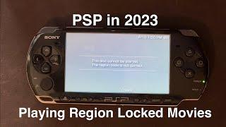 PSP in 2023: How To Play Region Locked UMD Movies