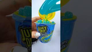 Juicy Drop Gummy Dip N’ Stix Unboxing ASMR / Satisfying Candy #shorts