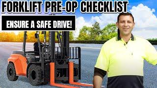 Mastering Forklift Safety: Pre Operational Check Guide: Part 1