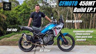 CFMOTO 450MT (IBEX) Build Part 1 | Making the Ultimate Budget ADV Bike