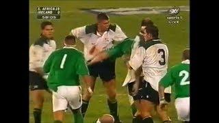 South Africa vs Ireland battle in Pretoria 1998