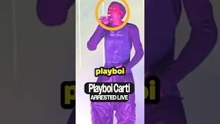 Playboi Carti ARRESTED At Concert!