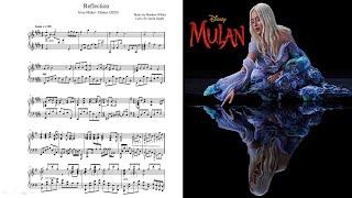 Reflection from Mulan - Disney (2020) - piano solo music sheet