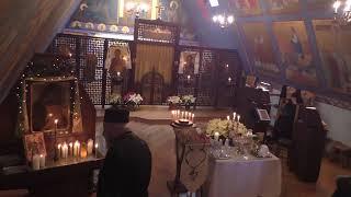 Ellwood City Chapel - Feast of Theophany - Hours, Akathist, Divine Liturgy - Fr. Wayne