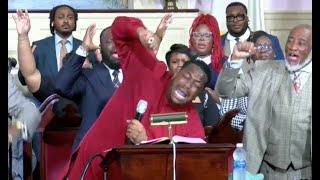 Bishop Brandon Jacobs CUTTIN' LOOSE @ COGIC AIM 2023 (Sermon Close & PRAISE BREAK)